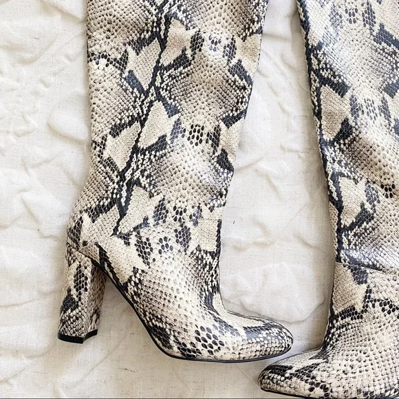 BOGO Cole Haan Snake Glenda Boots New $300